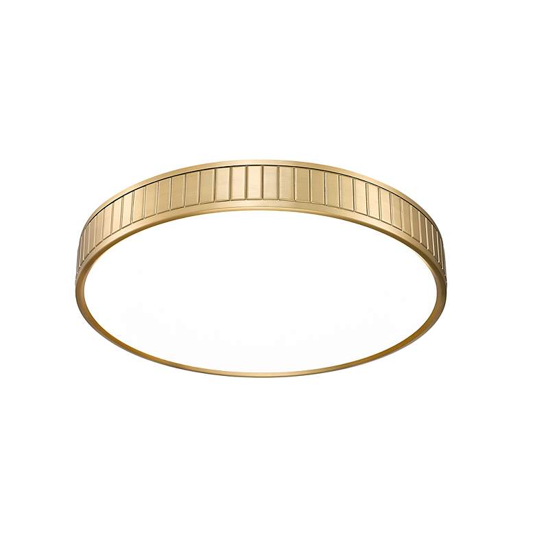Image 5 Madison by Z-Lite Modern Gold 1 Light Flush Mount more views