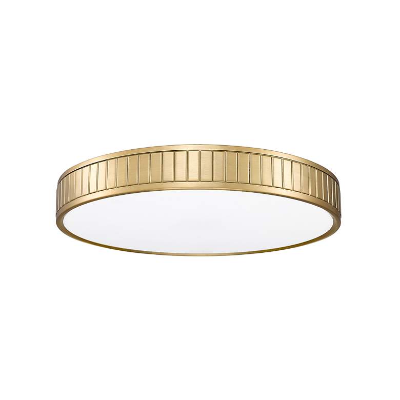 Image 7 Madison by Z-Lite Modern Gold 1 Light Flush Mount more views