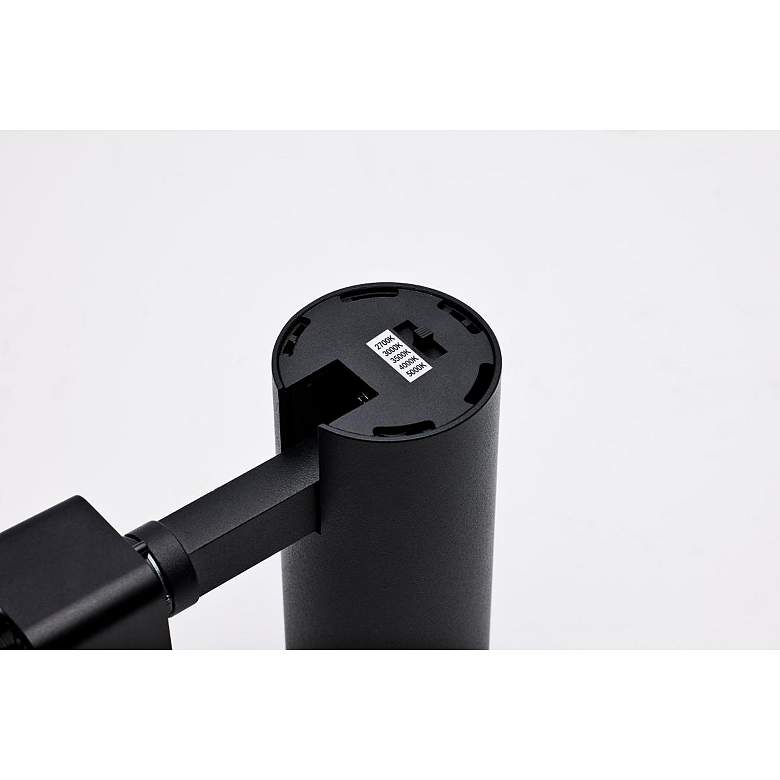 Image 2 Madison Matte Black LED Adjustable Beam Spread Track Head more views