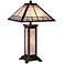 Madison Mission Style Mica Table Lamp