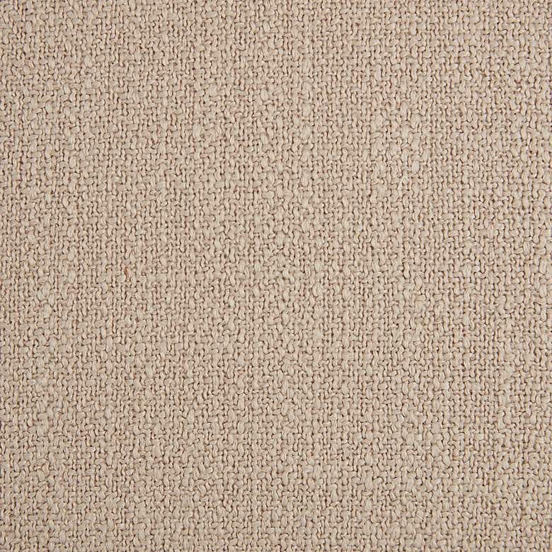 Image 4 Madison Park Antonio 49 1/2 inch Wide Cream Fabric Accent Bench more views
