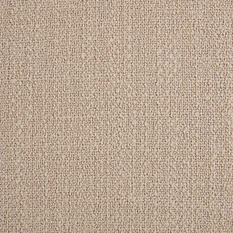 Image 4 Madison Park Antonio 49 1/2" Wide Cream Fabric Accent Bench more views