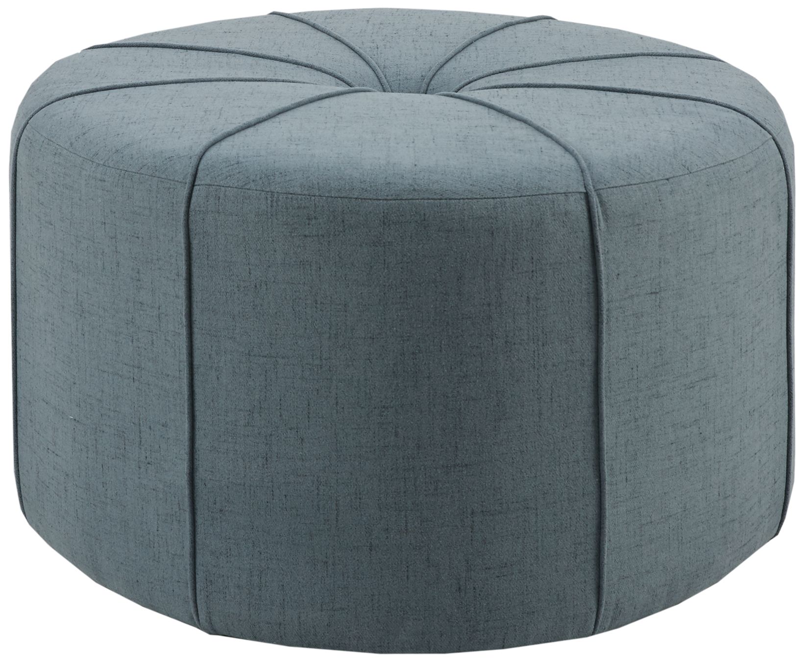Thumbnail4 of Madison Park Blue Aberdeen Oval Ottoman more views