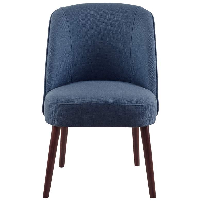 Image 1 Madison Park Blue Larkin Rounded Back Dining Chair