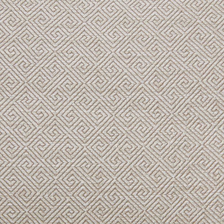 Image 3 Madison Park Caddy 30 3/4" Wide Cream Fabric Swivel Glider Chair more views