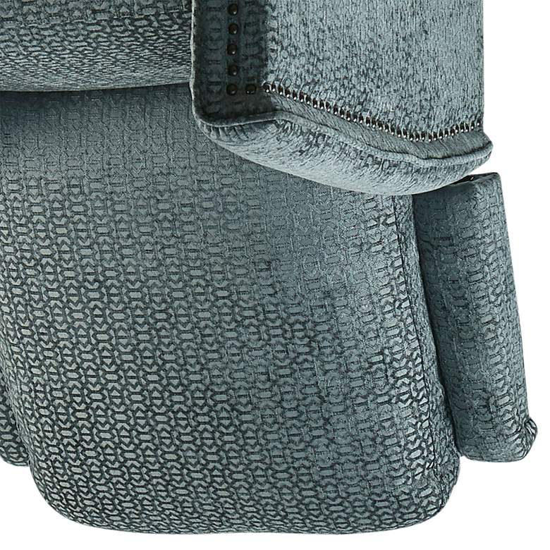 Image 3 Madison Park Cecile 28" Wide Grey Fabric Push Back Recliner more views