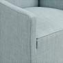 5_Madison Park Elaine Blue Skirted Dining Chair more views