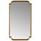 Madison Park Gold Adelaide Gold Scalloped Wood Wall Mirror