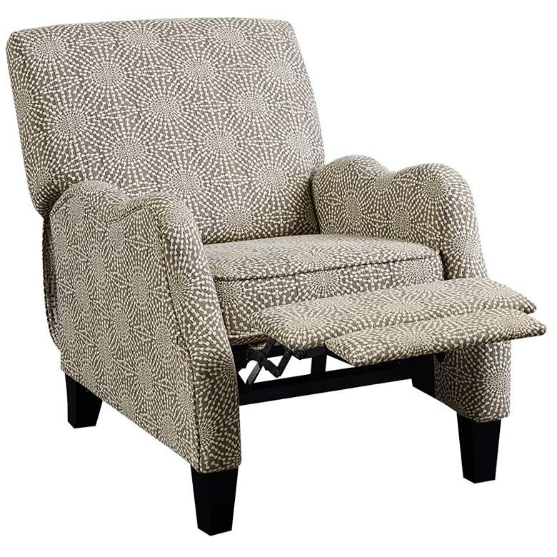 Image 7 Madison Park Lerna 28 1/2" Wide Beige Push Back 3-Way Recliner Chair more views