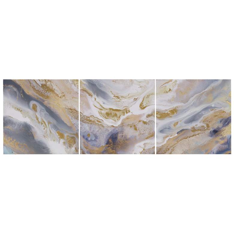 Image 1 Madison Park Multi Shimmering Symphony 3-piece Canvas Wall Art Set