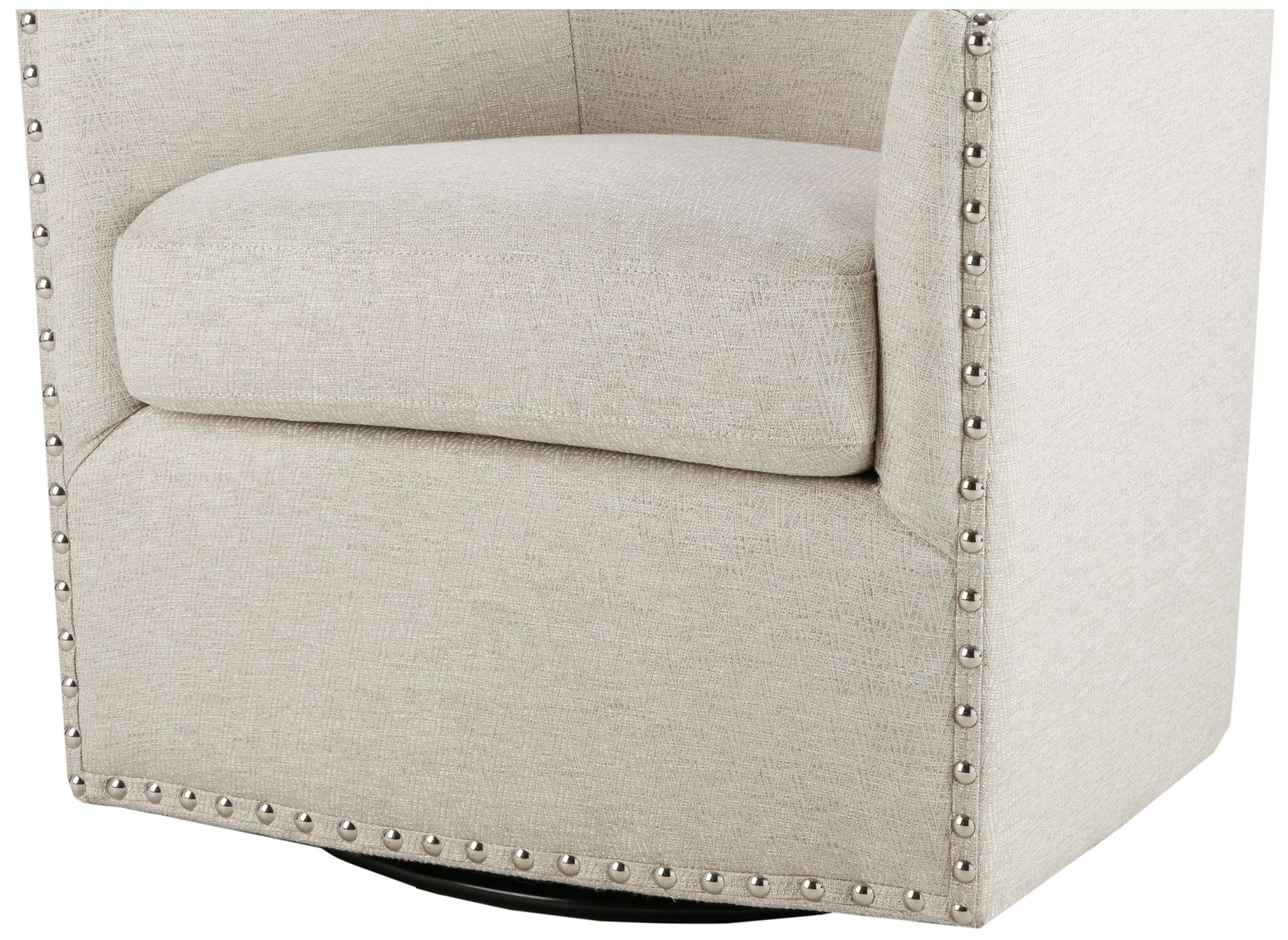 Image 7 Madison Park Natural Multi Memo Swivel Chair more views