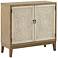 Madison Park Niles 36" Wide 2-Door Reclaimed Walnut Wood Accent Chest