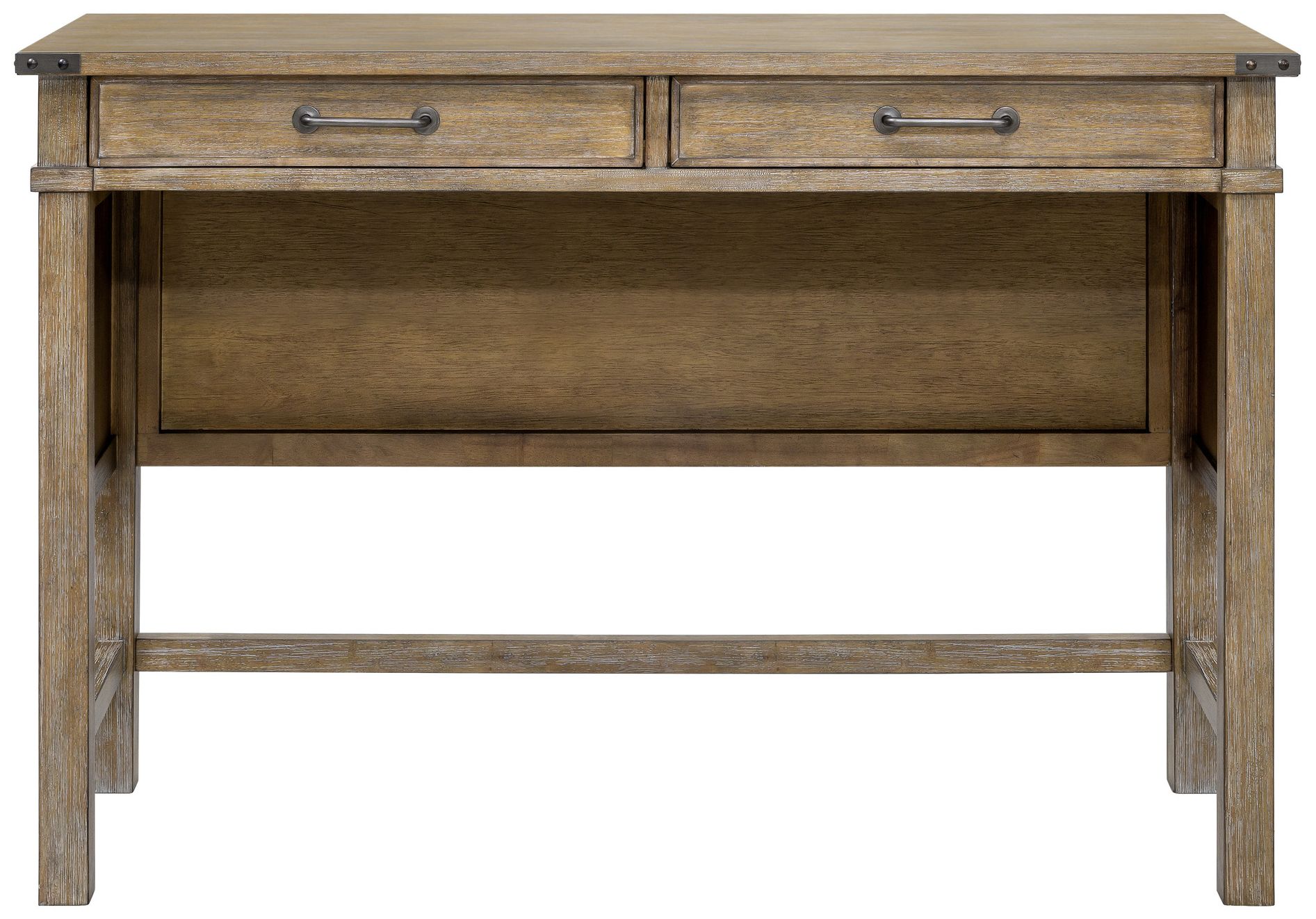 Image 3 Madison Park Reclaimed Natural Nomad Occasional Table with 2 Drawers more views