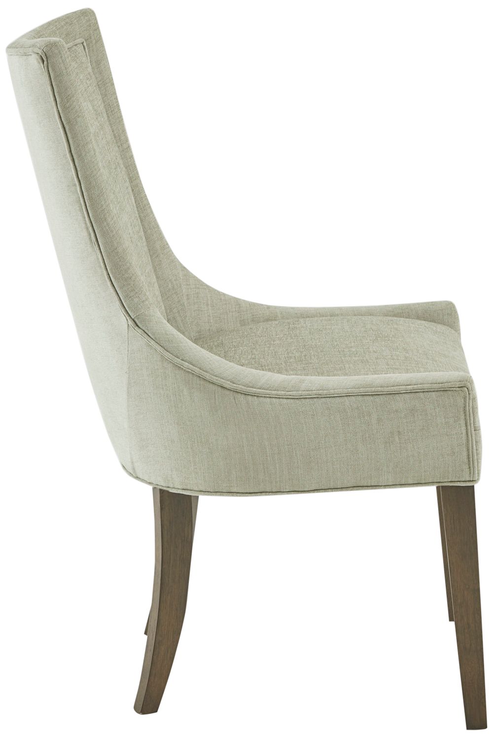 Madison Park Ultra Light Gray Dining Chairs Set of 2 in scene