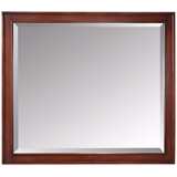 Madison Tobacco 36&quot; Wide Rectangular Wall Mirror