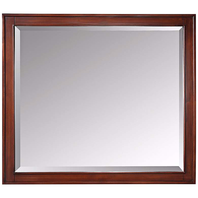 Image 1 Madison Tobacco 36 inch Wide Rectangular Wall Mirror