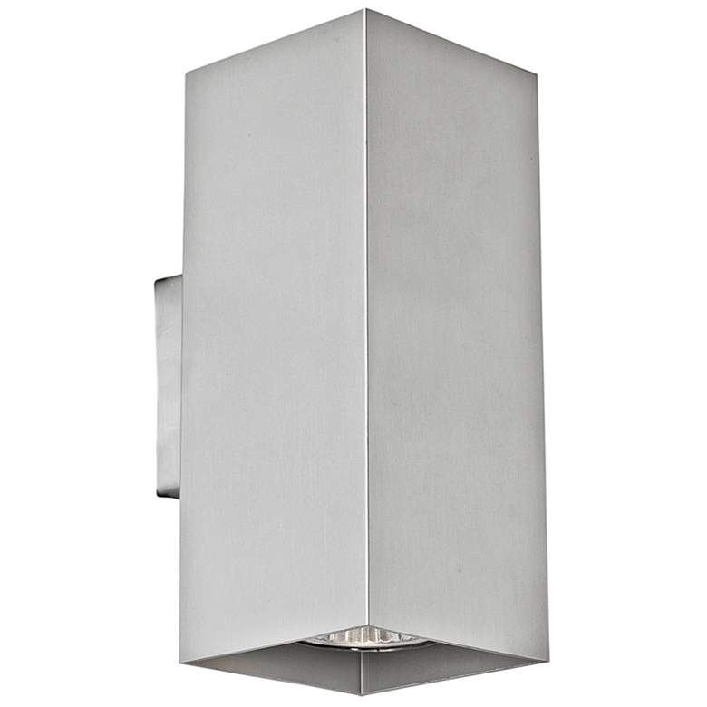Image 1 Madras 2x50W Wall Light with Aluminum Finish