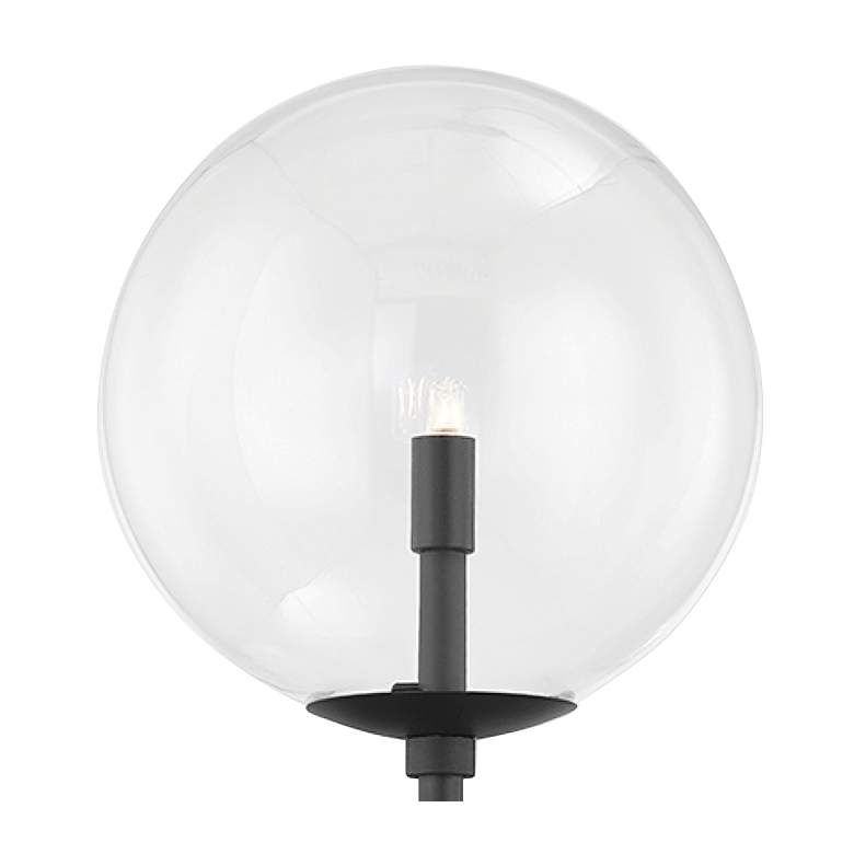 Image 2 Madrid 24" High Soft Black Outdoor Wall Light more views