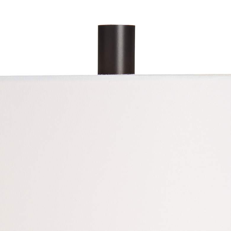 Image 3 Madrid Black Industrial Modern Table Lamp with Dimmer with USB more views
