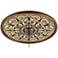 Madrid Clay 24" Wide Bronze Finish Ceiling Medallion
