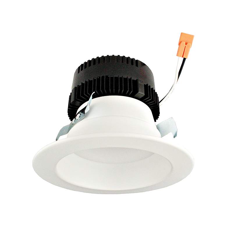 Image 1 Mady 4" White LED Re?ector Trim w/ 5-CCT and 3-Lumen Switch