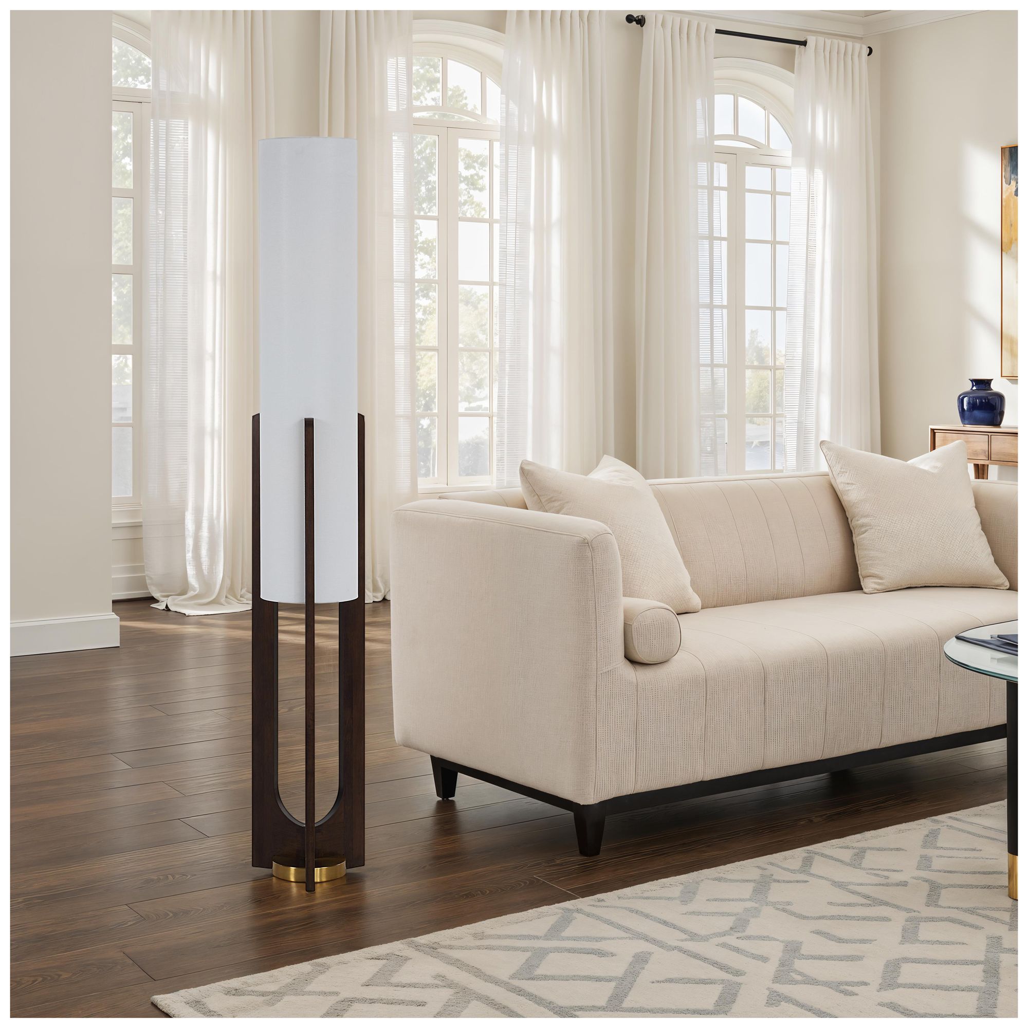 Image 4 Mael 63.13" Height Floor Lamps, Warm Gold more views