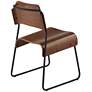 Mael Modern Bentwood and Steel Chair