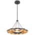 Maestro 32 1/4" Wide Black and Gold LED Chandelier