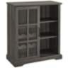 Maeve 31 1/2" Wide Slate Gray Wood 1-Door Bar Cabinet
