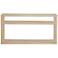 Magarao 60" Long Brown Console Table