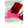 2_Magenta Abstract 1 50 3/4"H Tempered Glass graphic Wall Art