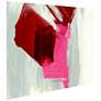 Magenta Abstract 1 50 3/4"H Tempered Glass graphic Wall Art
