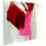 4_Magenta Abstract 1 50 3/4"H Tempered Glass graphic Wall Art more views