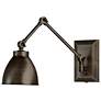 Maggie Swing Arm Sconce - Architectural Bronze