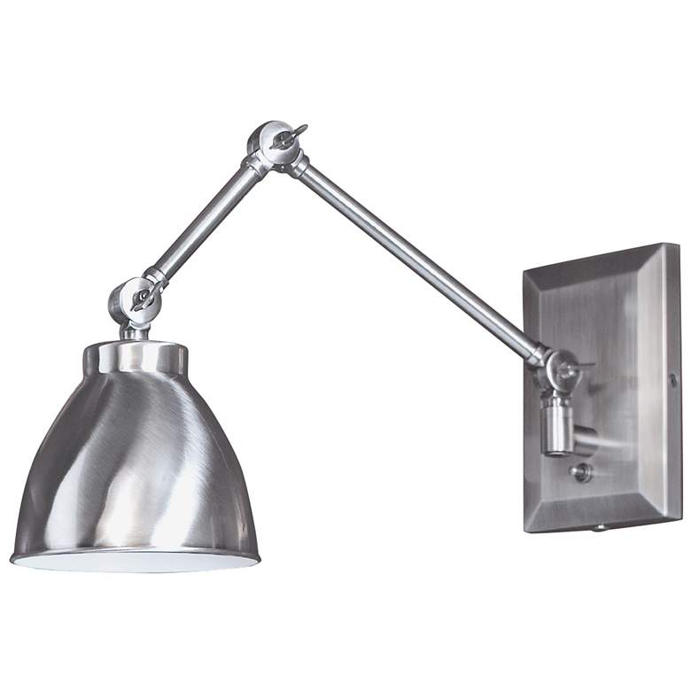 Image 1 Maggie Swing Arm Sconce - Pewter