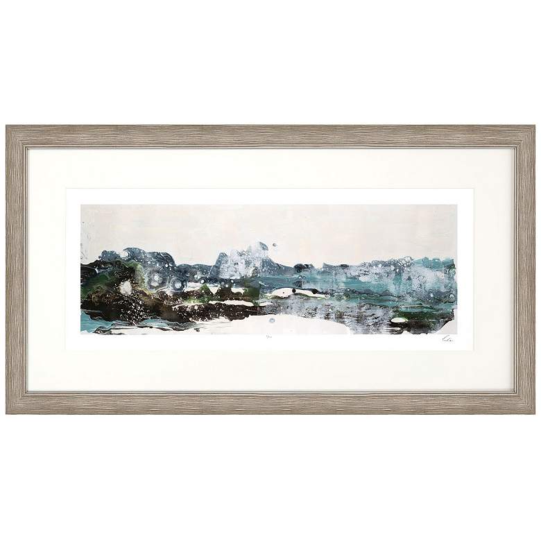 Image 1 Magic Seascape II 51"W x 27"H Framed Art
