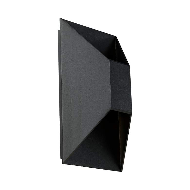 Image 1 Maglev 5.5"H x 5.5"W 1-Light Outdoor Wall Light in Black