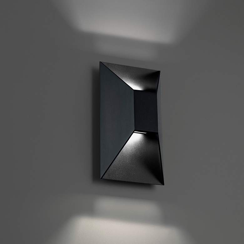 Image 4 Maglev 5.5"H x 5.5"W 1-Light Outdoor Wall Light in Black more views