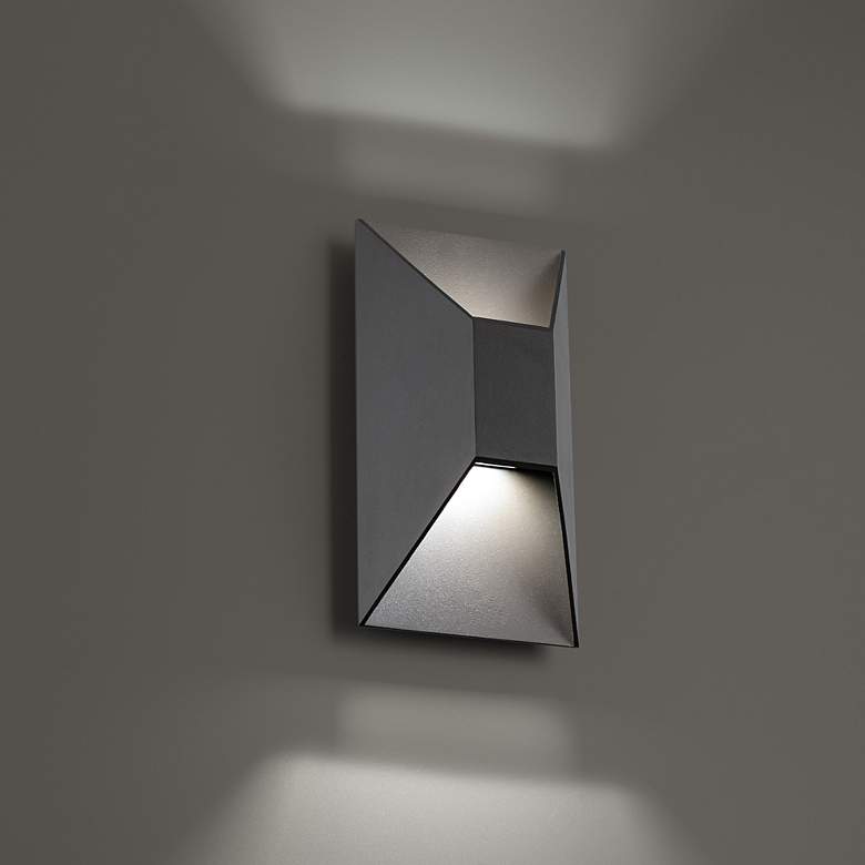 Image 1 Maglev 5.5"H x 5.5"W 1-Light Outdoor Wall Light in Bronze