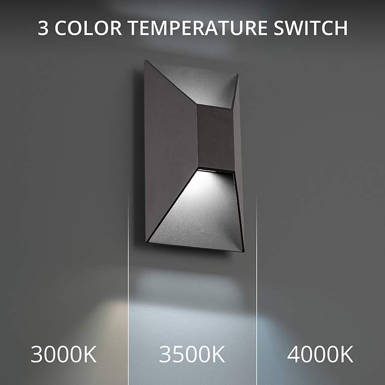 Image 6 Maglev 5.5"H x 5.5"W 1-Light Outdoor Wall Light in Bronze more views