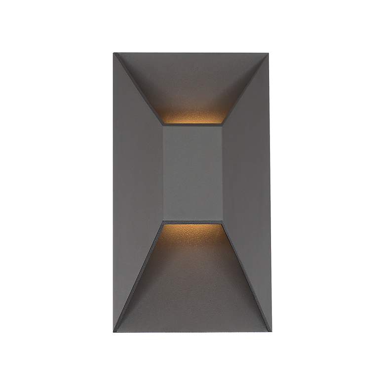 Image 2 Maglev 5.5"H x 5.5"W 1-Light Outdoor Wall Light in Bronze more views