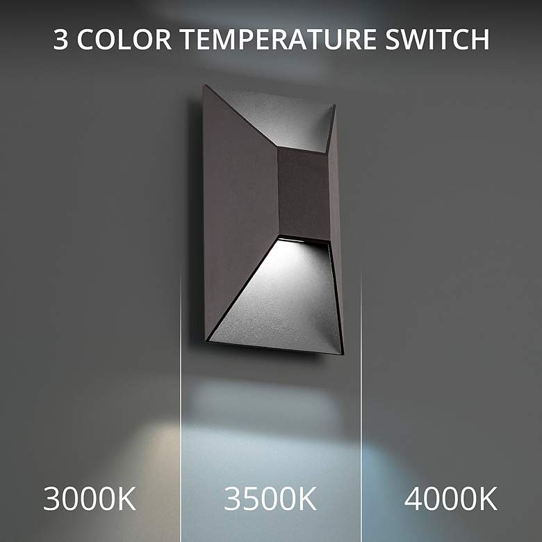 Image 6 Maglev 5.5"H x 5.5"W 1-Light Outdoor Wall Light in Bronze more views
