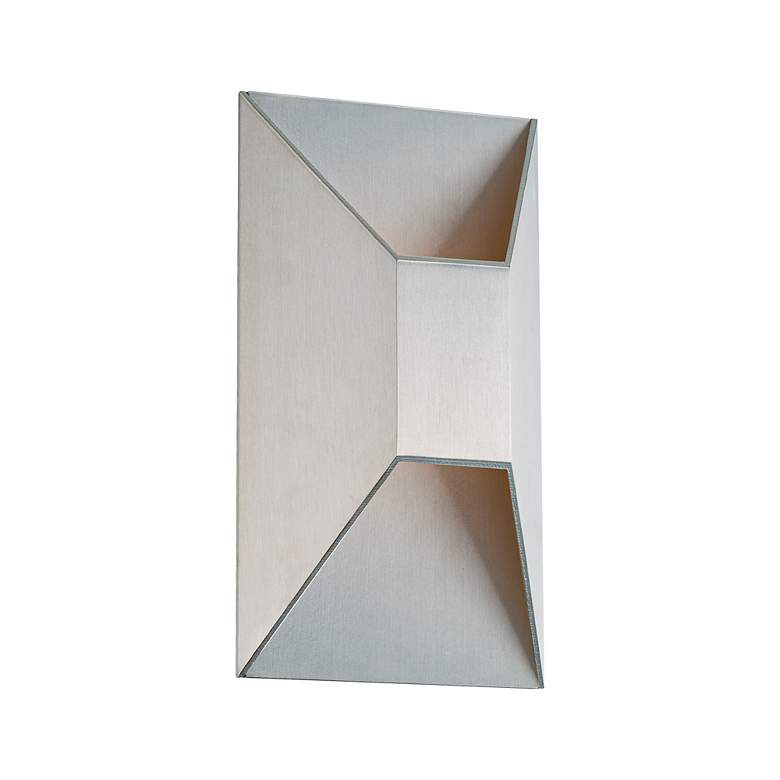 Image 1 Maglev 5.5"H x 5.5"W 1-Light Outdoor Wall Light in Brushed Alumin