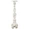 Magnesia 27.5" Weathered White Candle Holder