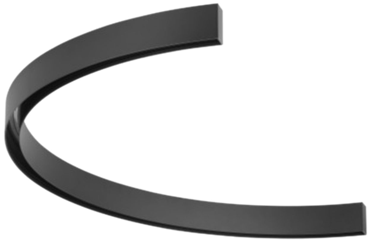 Image 2 Magnetix 1/2 Curved Track 39.5"L 200W Max more views