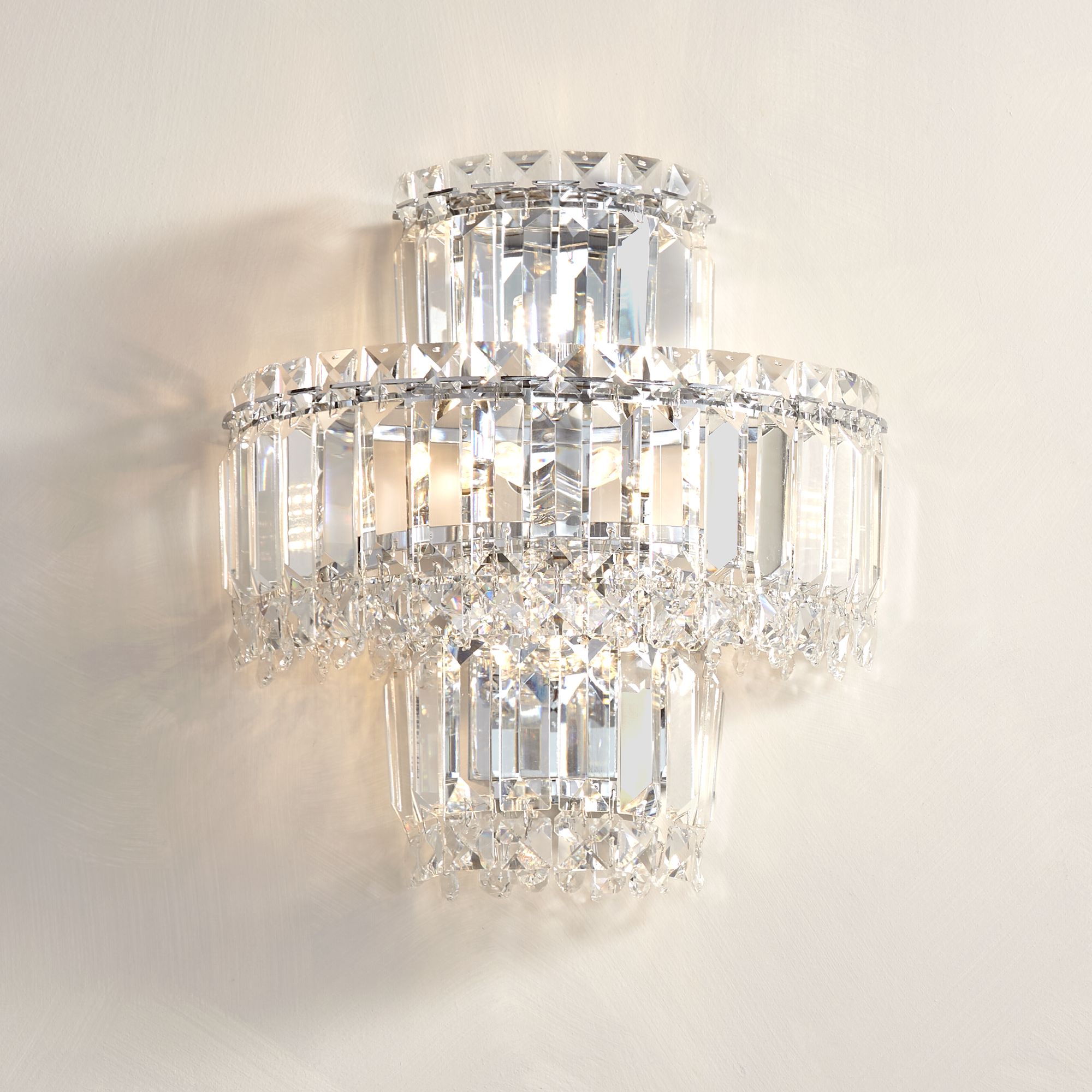 crystal bath sconce