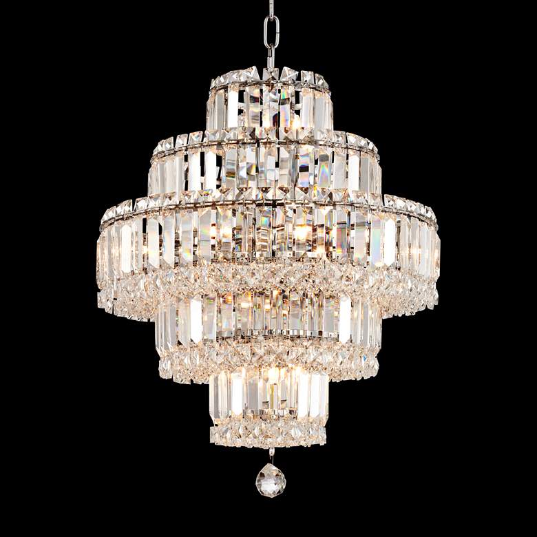 Magnificence 18 1/2&quot; Wide 18-Light LED Crystal Chandelier
