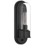 2_Magnolia 13" High Black Outdoor Wall Mount more views