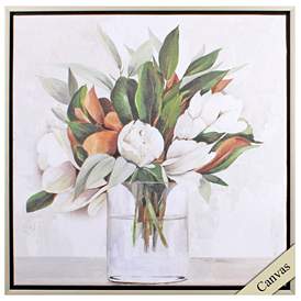Image1 of Magnolia Bouquet 30"W x 30"H Canvas