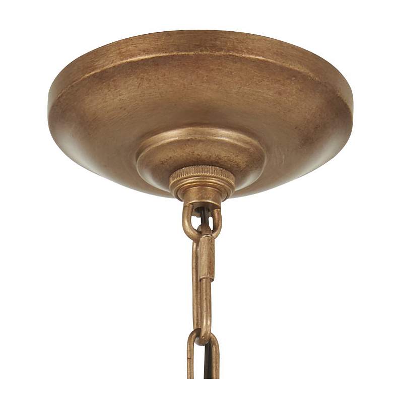 Image 4 Magnolia Manor 16 1/2" Wide Pale Gold 4-Light Chandelier more views